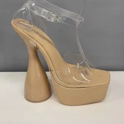 Head Over Heels: All In One Boutique Footwear Meg Heels- Nude