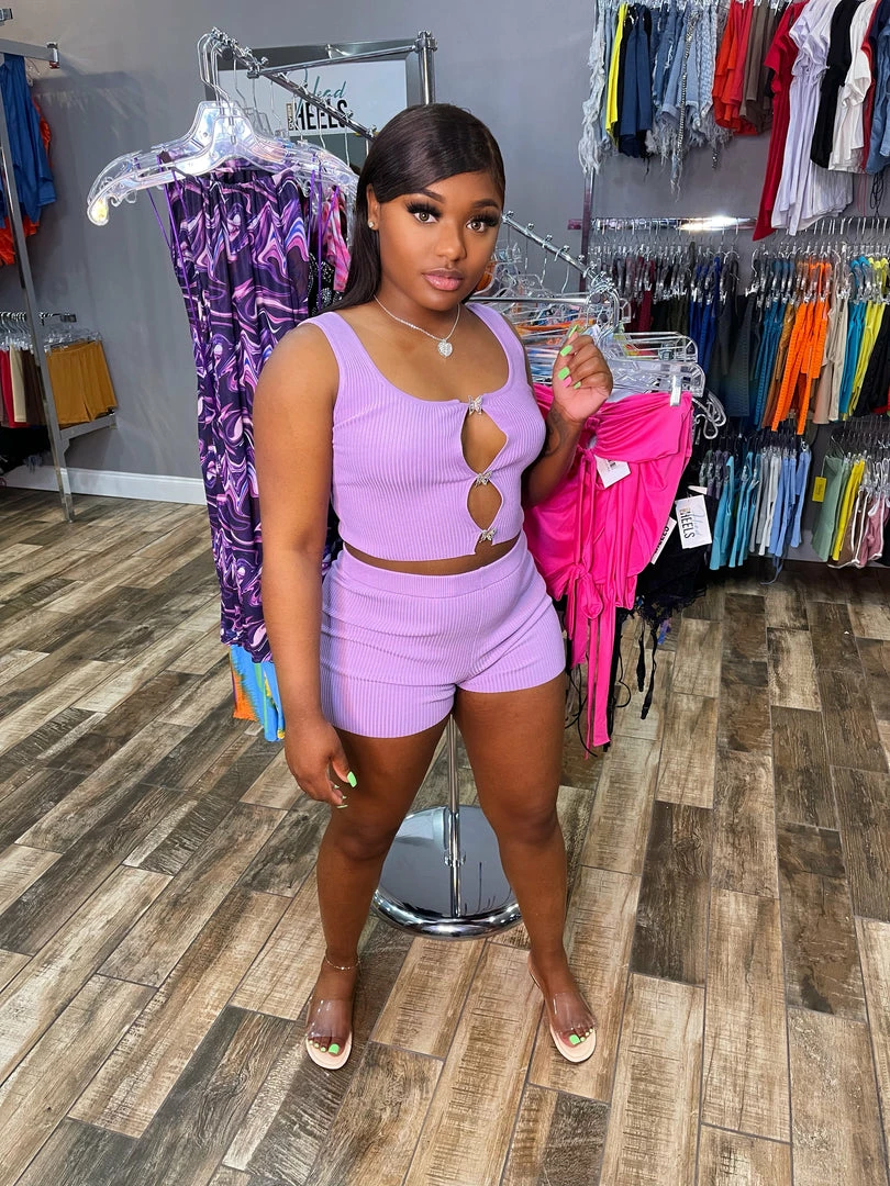 Head Over Heels: All In One Boutique Monarch Set- Lavender