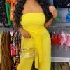 Head Over Heels: All In One Boutique Apparel Marice Jumper- Yellow