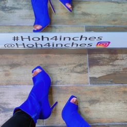 Head Over Heels: All In One Boutique Key Bootie- Royal Blue