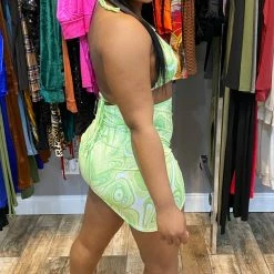 Head Over Heels: All In One Boutique Sun Chaser Swim Set- Green Apparel