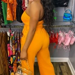 Head Over Heels: All In One Boutique Apparel Marice Jumper- Orange