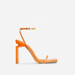 Head Over Heels: All In One Boutique Nikki Heels- Orange Footwear