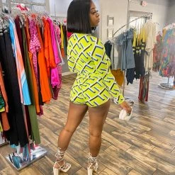 Head Over Heels: All In One Boutique Apparel Dezzi Set- Green