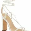 Head Over Heels: All In One Boutique Footwear Allure Heels- White