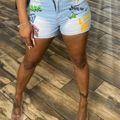 Head Over Heels: All In One Boutique Graphic Shorts Apparel