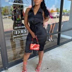 Head Over Heels: All In One Boutique Always On Top Dress- Black