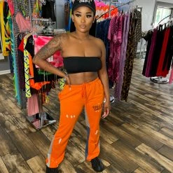 Head Over Heels: All In One Boutique Apparel Gallery Joggers- Orange