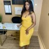 Head Over Heels: All In One Boutique Apparel Sundress Szn Dress- Yellow