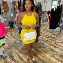 Head Over Heels: All In One Boutique Princess Bella Dress- Yellow Apparel