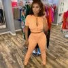 Head Over Heels: All In One Boutique Malibu Babe Set- Orange Apparel