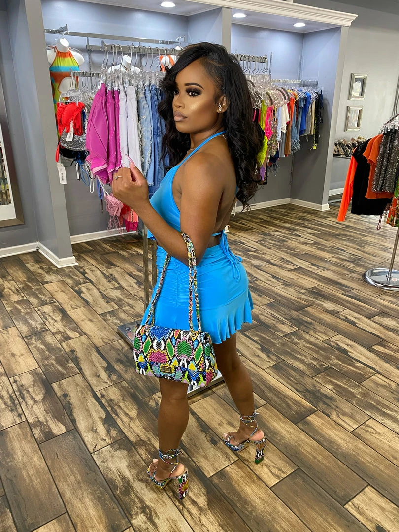 Head Over Heels: All In One Boutique Margie Set- Blue