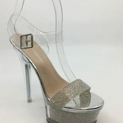 Head Over Heels: All In One Boutique Footwear Passion Heels- Silver