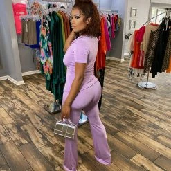 Head Over Heels: All In One Boutique Let It Flow Set- Lavender Apparel