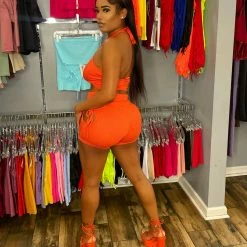 Head Over Heels: All In One Boutique Wrapped Set- Orange