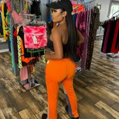 Head Over Heels: All In One Boutique Apparel Gallery Joggers- Orange