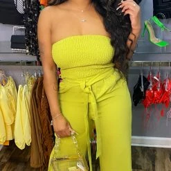 Head Over Heels: All In One Boutique Apparel Marice Jumper- Kiwi