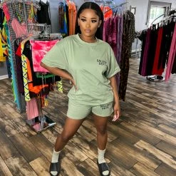 Head Over Heels: All In One Boutique Gallery Set- Olive Apparel