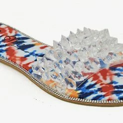 Head Over Heels: Bundle And Shoetique Kristina Sandals- Navy Tie Dye