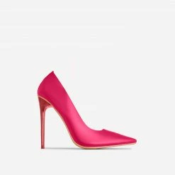 Head Over Heels: All In One Boutique Glass Doll Pump- Pink