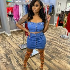 Head Over Heels: All In One Boutique Apparel Just One More Skirt Set