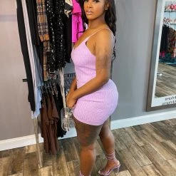 Head Over Heels: All In One Boutique Apparel Cozy Short Set- Lavender