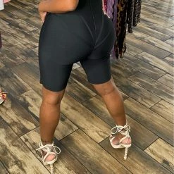 Head Over Heels: All In One Boutique Maliyah Shorts - Black Apparel