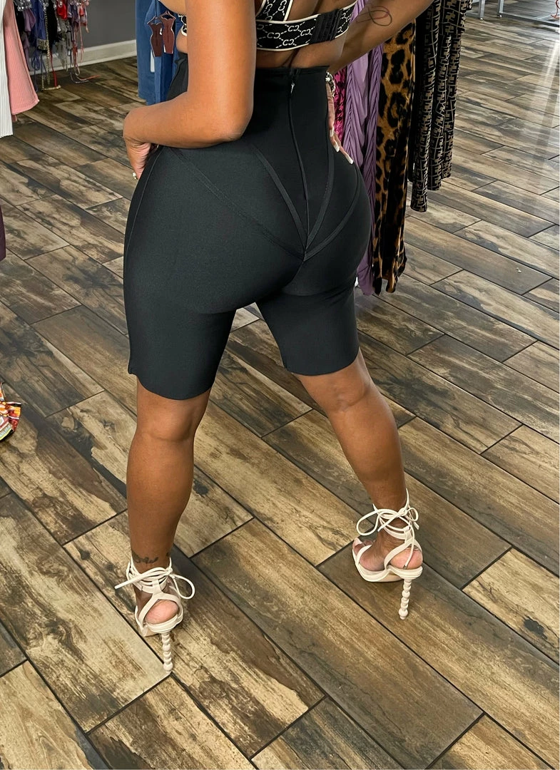 Head Over Heels: All In One Boutique Maliyah Shorts - Black Apparel