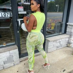 Head Over Heels: All In One Boutique Apparel Lucky Charm Set- Green