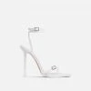 Head Over Heels: All In One Boutique Footwear Breeze Heels- White