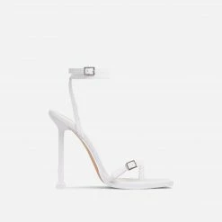 Head Over Heels: All In One Boutique Footwear Breeze Heels- White