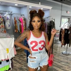 Head Over Heels: All In One Boutique All Star Bodysuit- White Apparel