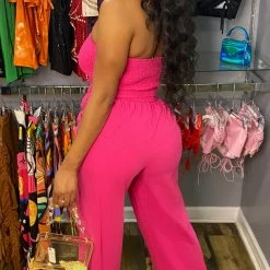 Head Over Heels: All In One Boutique Apparel Marice Jumper- Pink