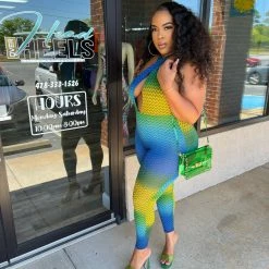 Head Over Heels: All In One Boutique Aqua Jumper Apparel