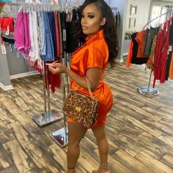 Head Over Heels: All In One Boutique Need Affection Dress- Orange