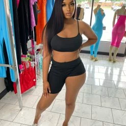 Head Over Heels: All In One Boutique Keep My Cool Set- Black