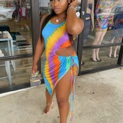 Head Over Heels: All In One Boutique Apparel Slitsation Dress