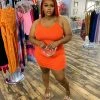 Head Over Heels: All In One Boutique Summer Rays Dress- Orange