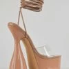 Head Over Heels: All In One Boutique Stryker Heels- Nude