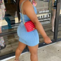 Head Over Heels: All In One Boutique Selah Dress- Medium Denim