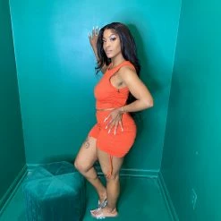 Head Over Heels: All In One Boutique Samantha Set- Orange