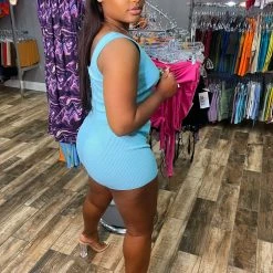 Head Over Heels: All In One Boutique Monarch Set- Light Blue Apparel