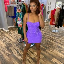 Head Over Heels: All In One Boutique Lavender Reign Dress Apparel
