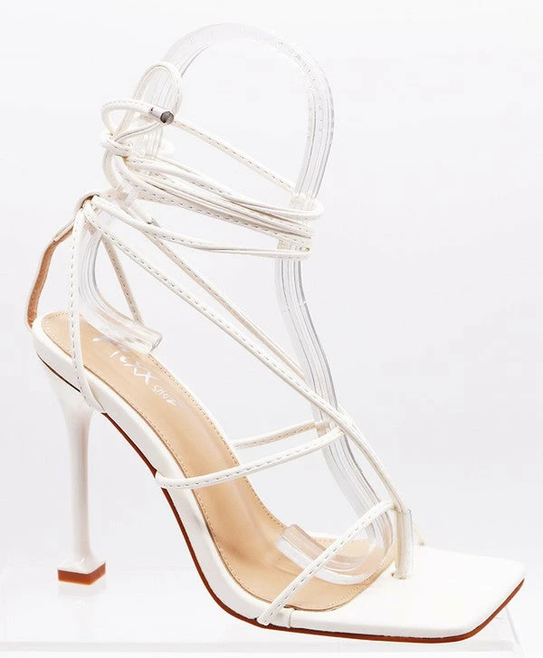 Head Over Heels: All In One Boutique Precious Heels- White