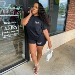 Head Over Heels: All In One Boutique Apparel Gallery Set- Black