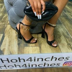 Head Over Heels: All In One Boutique Lauren Heels- Black