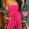 Head Over Heels: All In One Boutique Apparel Marice Jumper- Pink