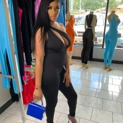 Head Over Heels: All In One Boutique Marilyn Jumper- Black Apparel