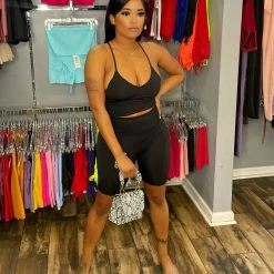 Head Over Heels: All In One Boutique Work It Out Set- Black