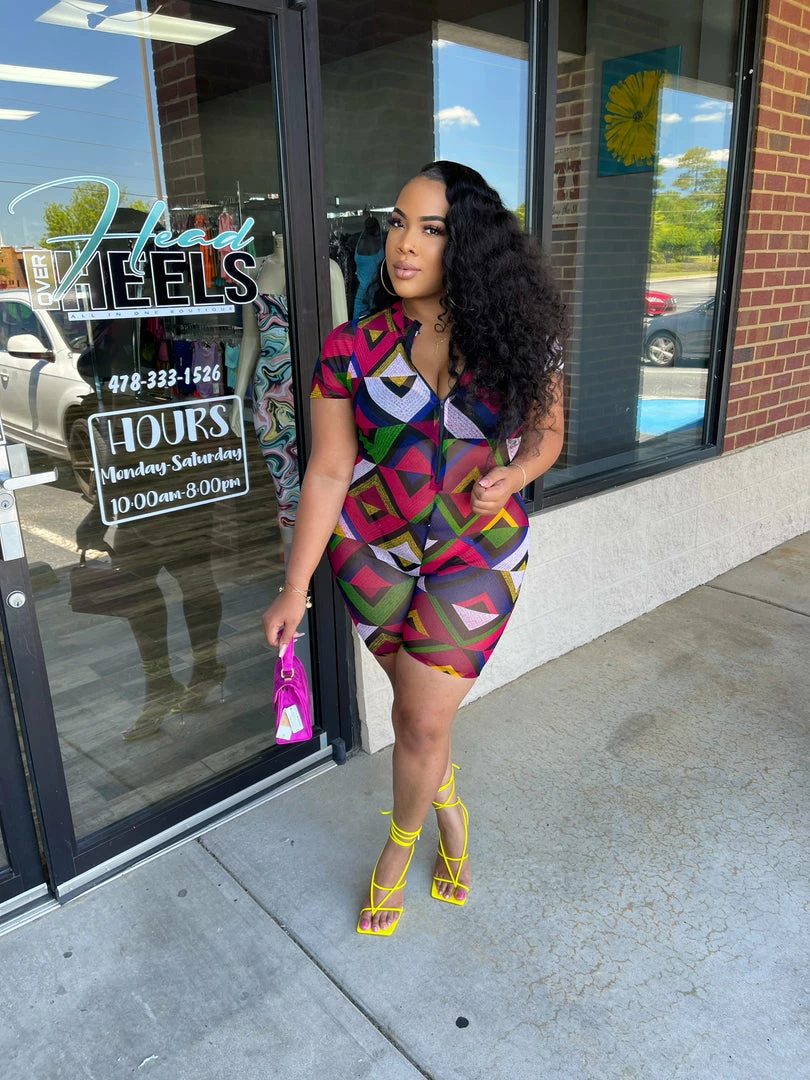 Head Over Heels: All In One Boutique Apparel Prism Romper